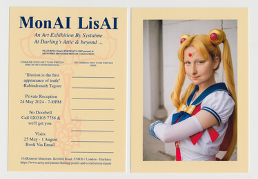MonAI LisAI #2 (Postcard) — a Systaime work on Artsy