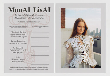 MonAI LisAI #5 (Postcard) — a Systaime work on Artsy