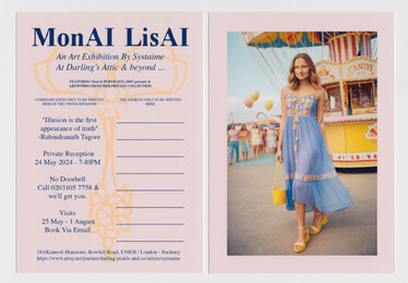 MonAI LisAI #7 (Postcard) — a Systaime work on Artsy