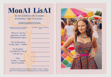 MonAI LisAI #8 (Postcard) — a Systaime work on Artsy