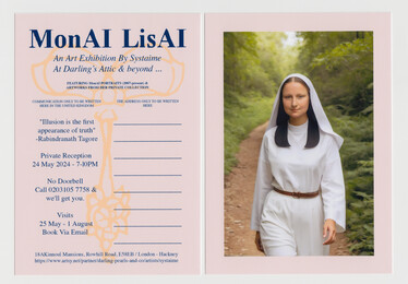 MonAI LisAI #9 (Postcard) — a Systaime work on Artsy