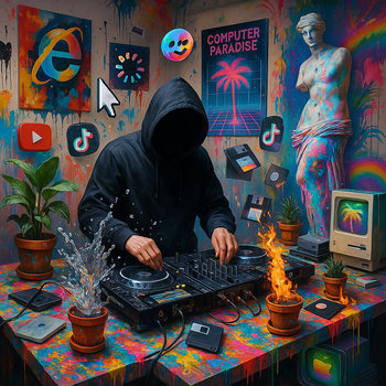 Cover — Computer Paradis / Album - Electro - Rap