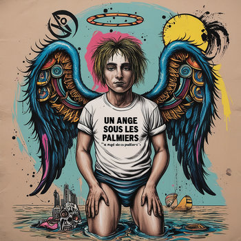 Cover — Un Ange Sous Les Palmiers / Album Synthwave