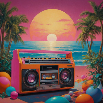 Cover — Tropical Magic / Album Vaporwave 80 French Tube Covers