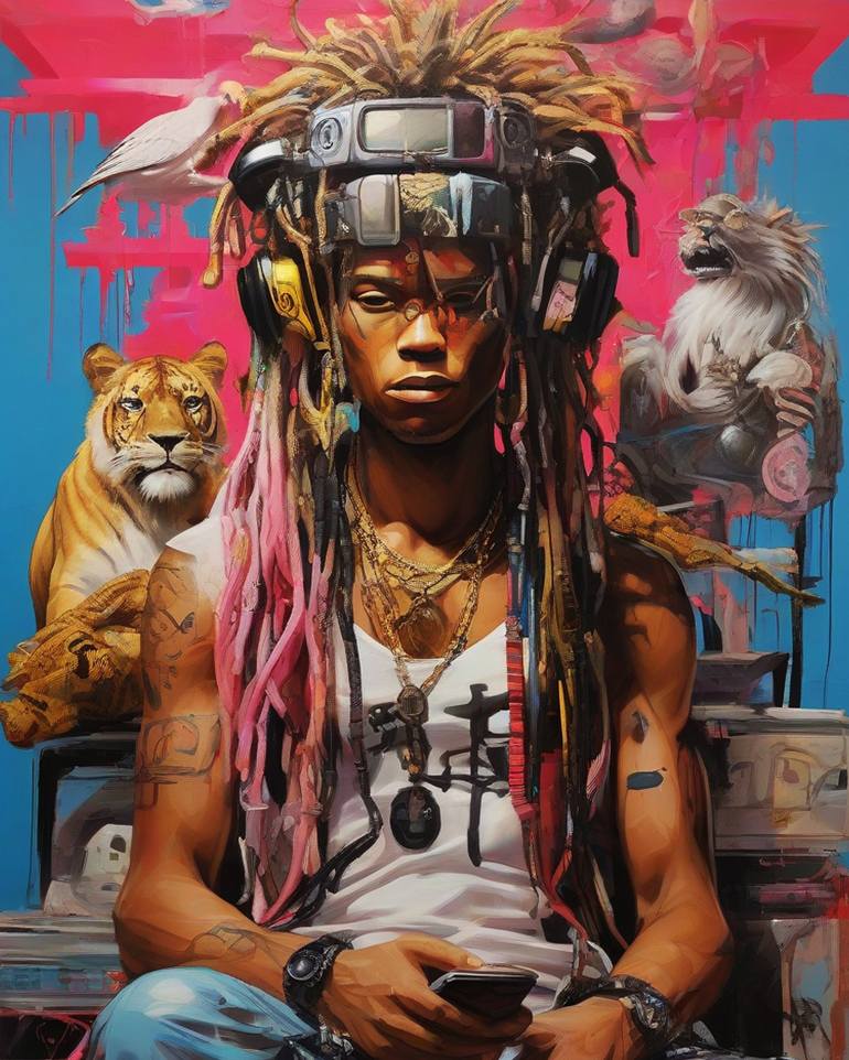 JUNGLE GEEK — a Systaime work on Saatchi Art