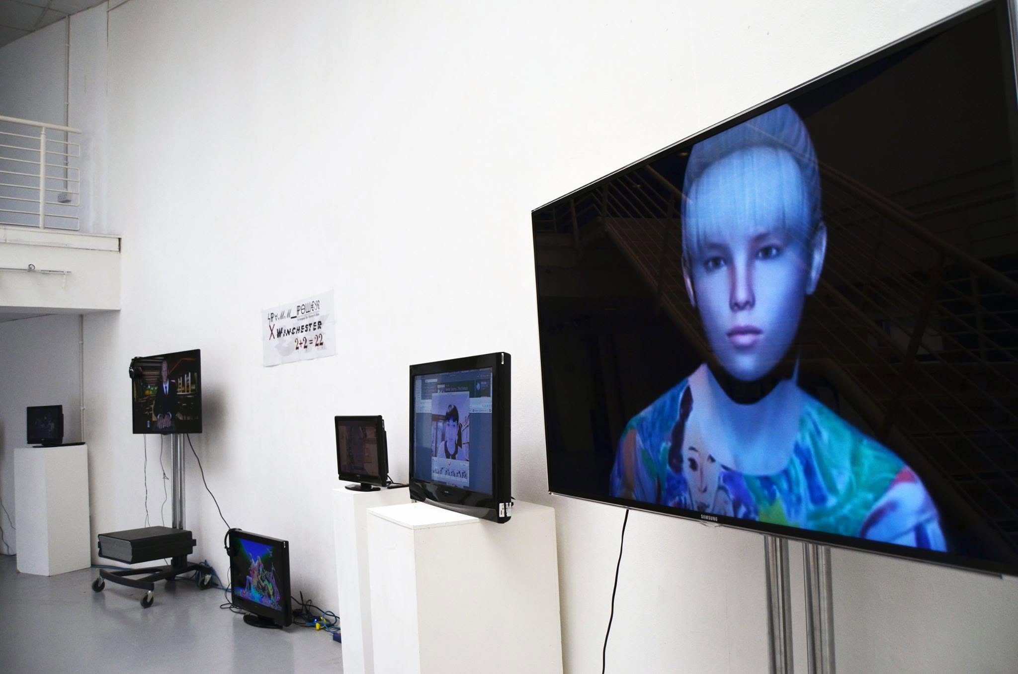 Video portraits and digital artworks at SPAMM Power